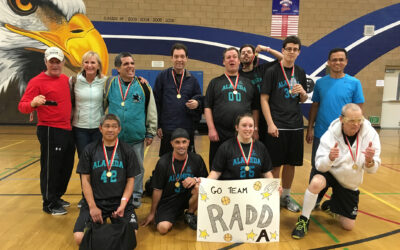 Pleasanton RADD Athletes Win Basketball Medals