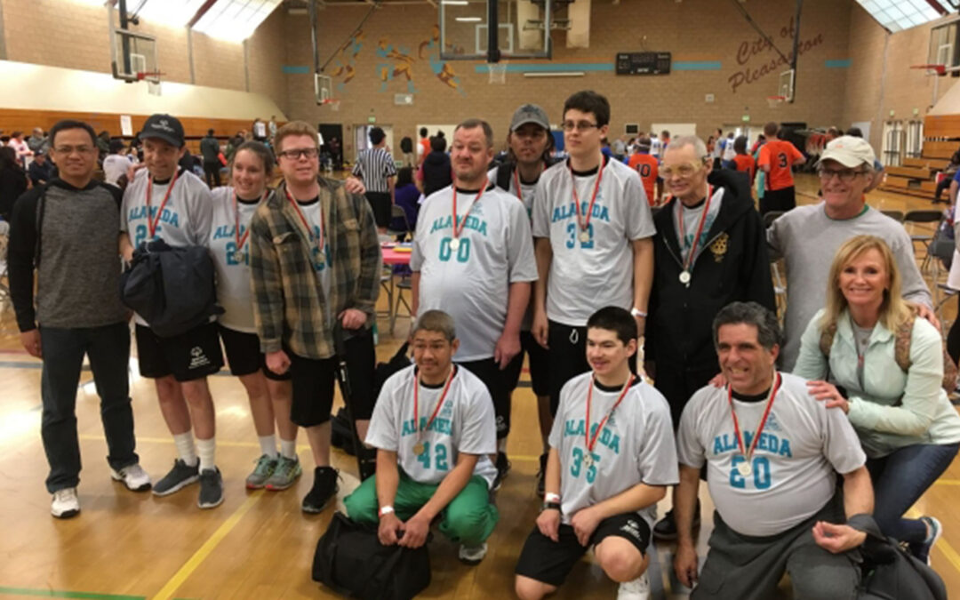 Pleasanton RADD basketball teams earn medals at Special Olympics